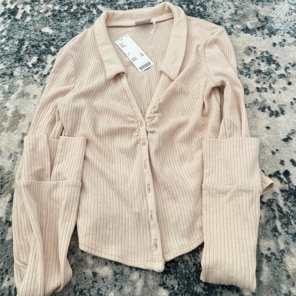 Urban Outfitters Out from Under Button Up collard shirt - NEW WITH TAG
